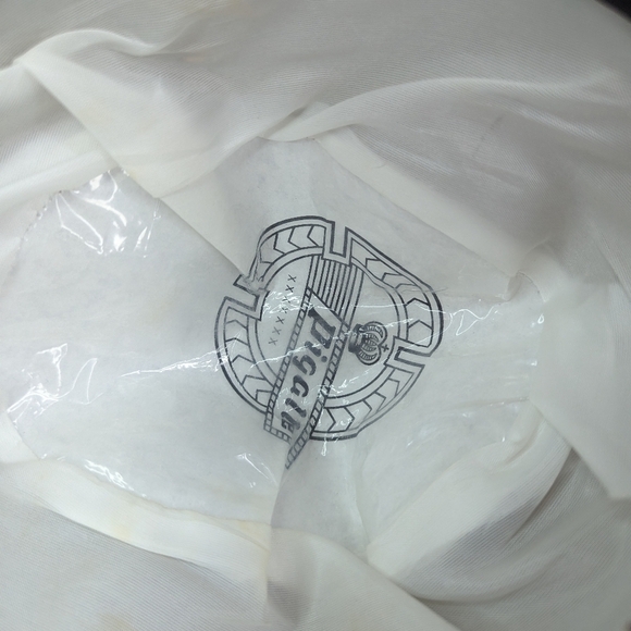 Vintage Pigalle Sombrero Mexican Hat Red Gold Sequin Velvet Yellow - Picture 8 of 13